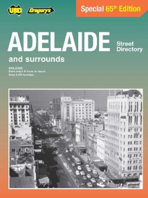 Adelaide Street Directory 65th Edition by Hardie Grant Explore - 9781741179903