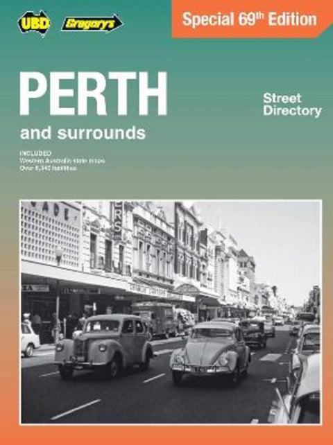 Perth & Surrounds Street Directory 69th Edition by Hardie Grant Explore - 9781741179941