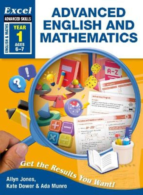 Excel Advanced Skills - Advanced English and Mathematics Year 1 by Allyn Jones - 9781741257083