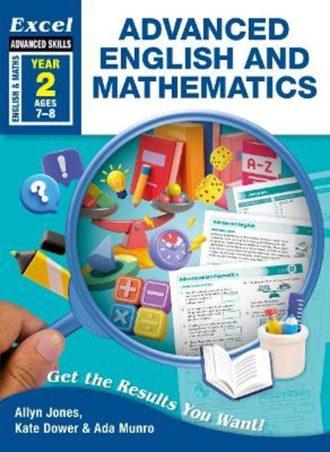 Excel Advanced Skills: Advanced English and Mathematics Year 2 by Allyn Jones - 9781741257113