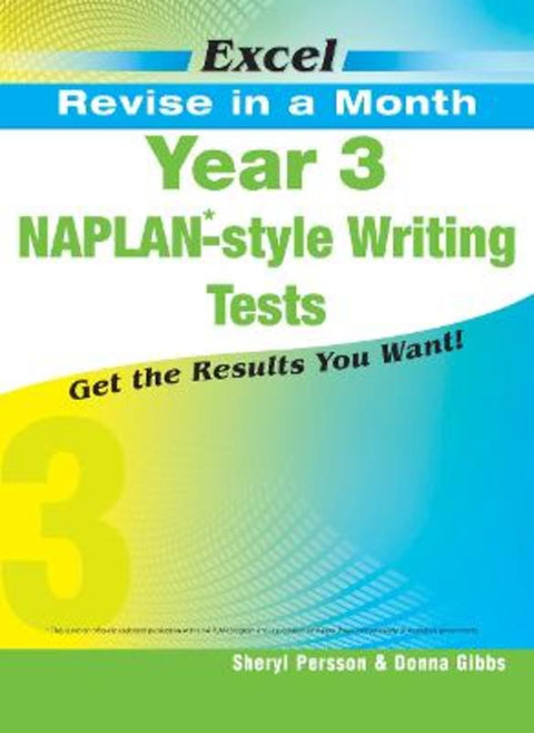 Naplan*-Style Writing Tests Year 3 by Sheryl Persson - 9781741257410