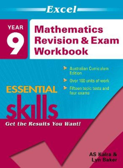 Year 9 Mathematics Revision & Exam Workbook by A.S. Kalra - 9781741257649