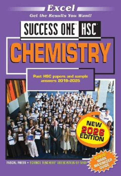 Excel Success One HSC Chemistry 2026 Edition by Stella Tarakson - 9781741257748