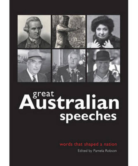 Great Australian Speeches by Pamela Robson - 9781741965575