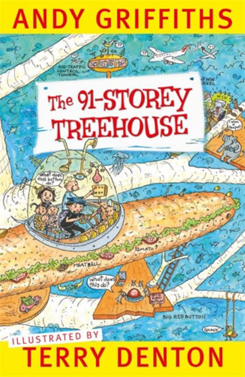 The 91-Storey Treehouse by Andy Griffiths - 9781743549926