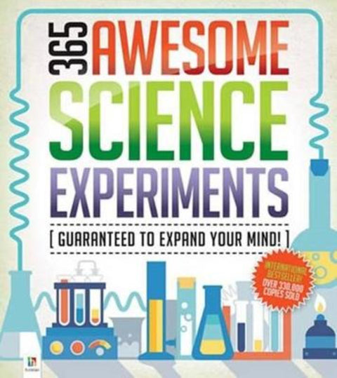 365 Awesome Science Experiments by Hinkler Books - 9781743631232