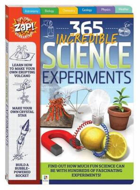 Zap! 365 Incredible Science Experiments - 9781743634585