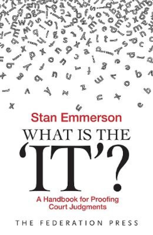 What is the It? by Stan Emerson - 9781760024765