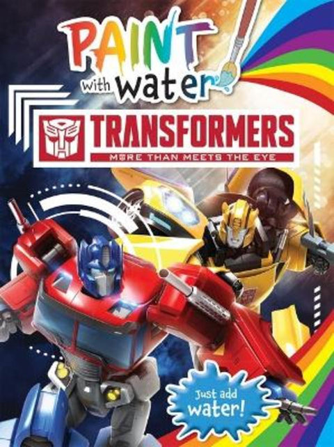 Transformers: Paint With Water (Hasbro) - 9781760261412