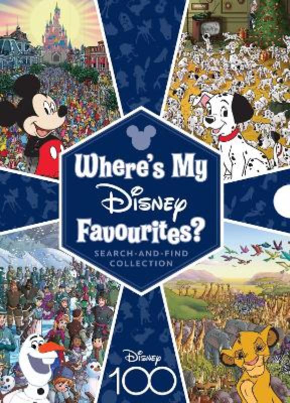 Where's My Disney Favourites? Search-and-Find 3-Book Collection (Disney 100) - 9781760261856