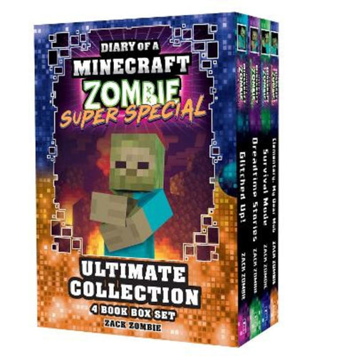 Diary of a Minecraft Zombie Super Special: Ultimate 4-Book Collection by Zack Zombie - 9781760262563