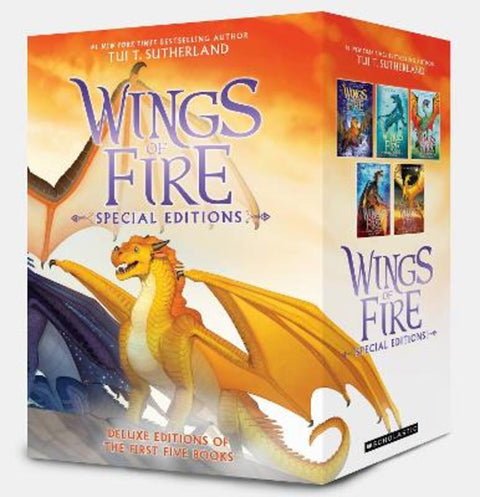 Wings Of Fire Special Editions: Deluxe Editions of the First Five Books by Tui Sutherland - 9781760263584