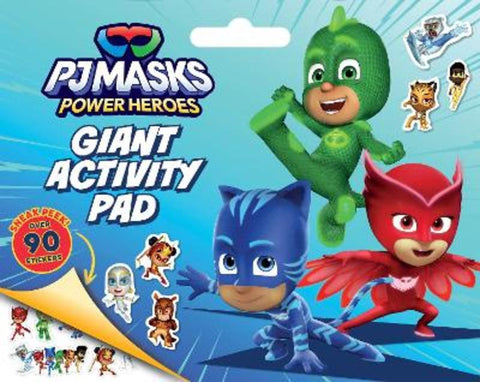 PJ Masks Power Heroes: Giant Activity Pad (Hasbro) - 9781760265137