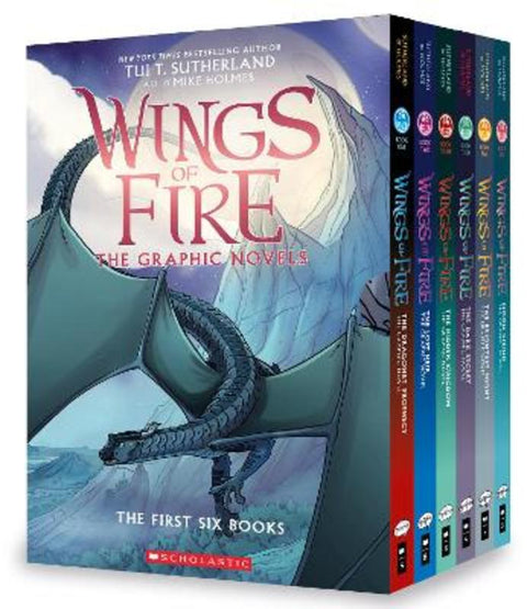 Wings of Fire: the Graphic Novels: the First Six Books by Tui,T Sutherland - 9781760265458