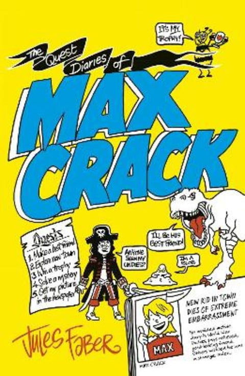 The Quest Diaries of Max Crack by Jules Faber - 9781760783907