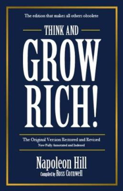 Think and Grow Rich by Napoleon Hill Cornwell - 9781760790561