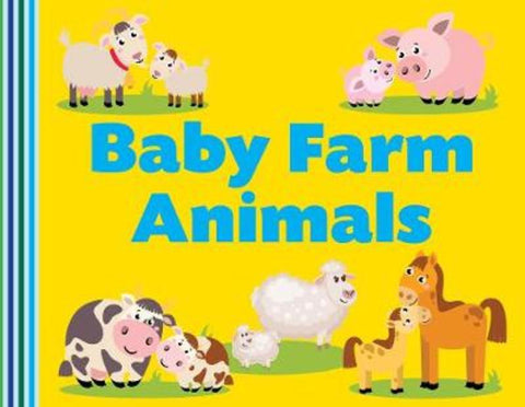 Cloth Book Baby Farm Animals by New Holland Publishers - 9781760791261