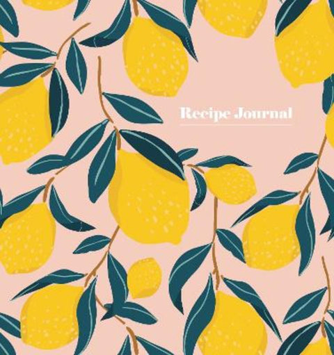 Lemon and Leaves Recipe Journal from Stationery - Harry Hartog gift idea