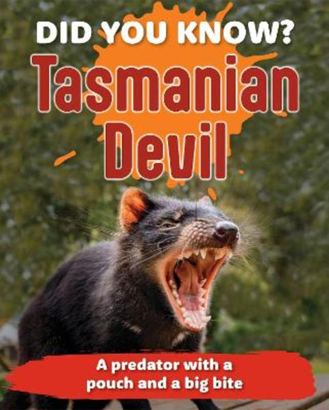 Did You Know? Tasmanian Devil from New Holland Publishers - Harry Hartog gift idea