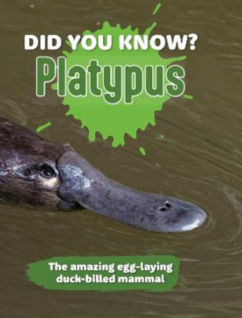 Did You Know? Platypus from Young Reed - Harry Hartog gift idea