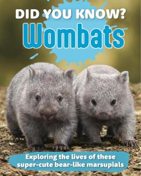 Did You Know? Wombats from Young Reed New Holland - Harry Hartog gift idea