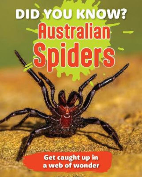 Did You Know? Australian Spiders from Young Reed New Holland - Harry Hartog gift idea