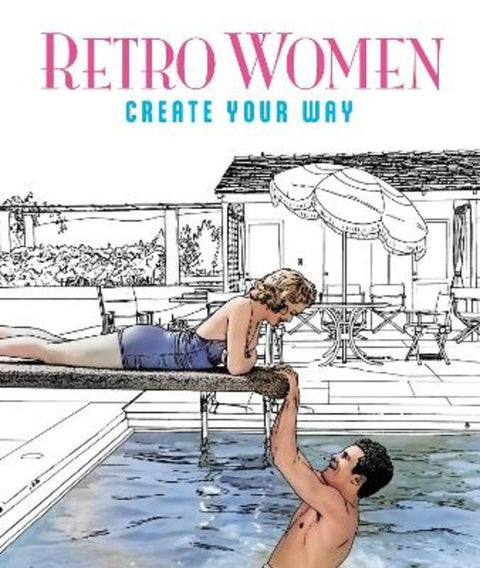 Retro Women Colouring Book by New Holland Publishers - 9781760798772