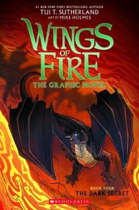 Dark Secret: The Graphic Novel (Wings of Fire, Book Four) by Tui T Sutherland - 9781760978723
