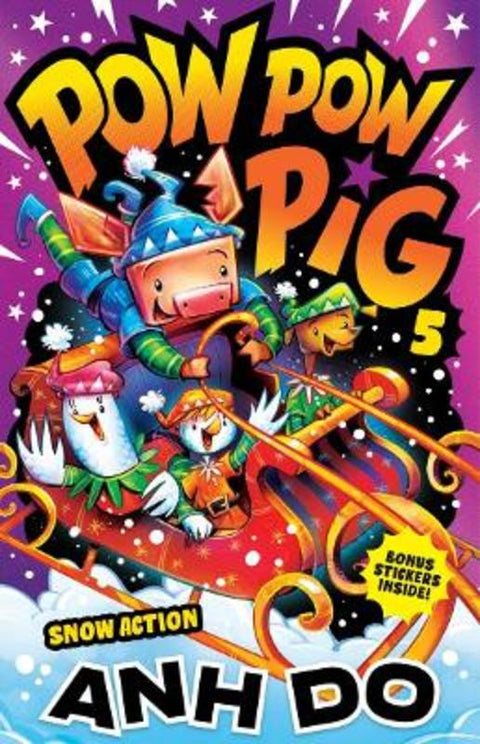 Snow Action: Pow Pow Pig 5 by Anh Do - 9781761068928