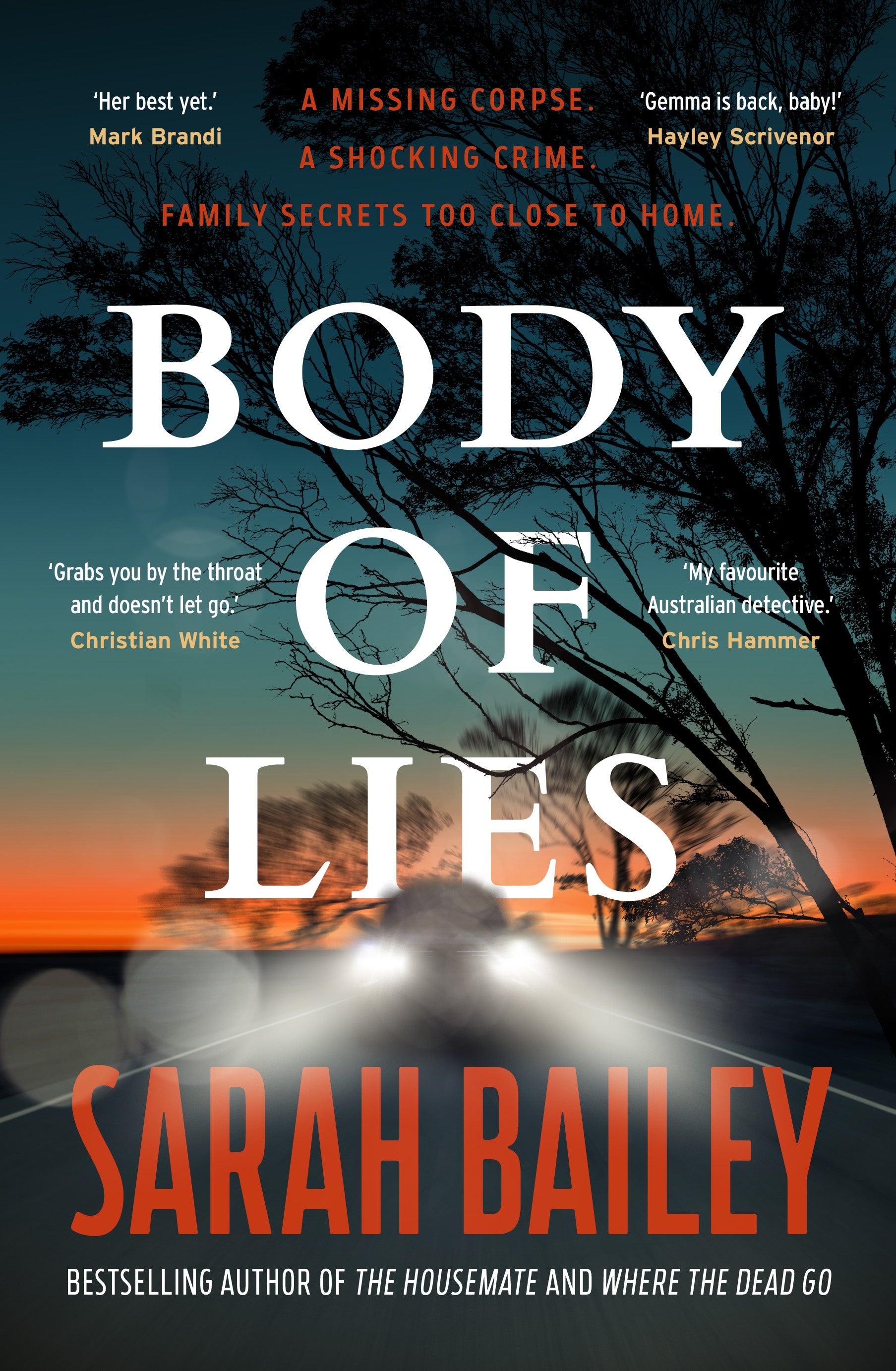 Body of Lies by Sarah Bailey - 9781761069178