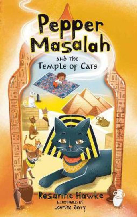Pepper Masalah and the Temple of Cats by Rosanne Hawke - 9781761111143