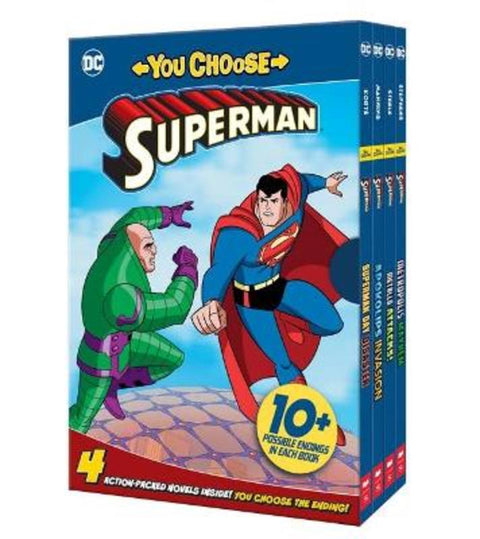Superman: You Choose 4-Book Boxed Set (Dc Comics) by Various - 9781761123801