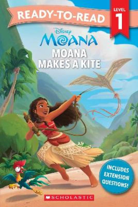 Moana Makes a Kite - Ready-to-Read Level 1 (Disney) - 9781761128288