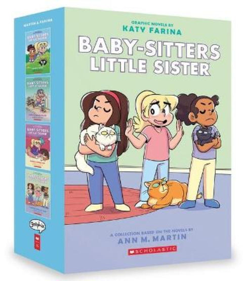 Baby-Sitters Little Sister: 4-Book Graphic Novel Collection by Ann Martin - 9781761129087