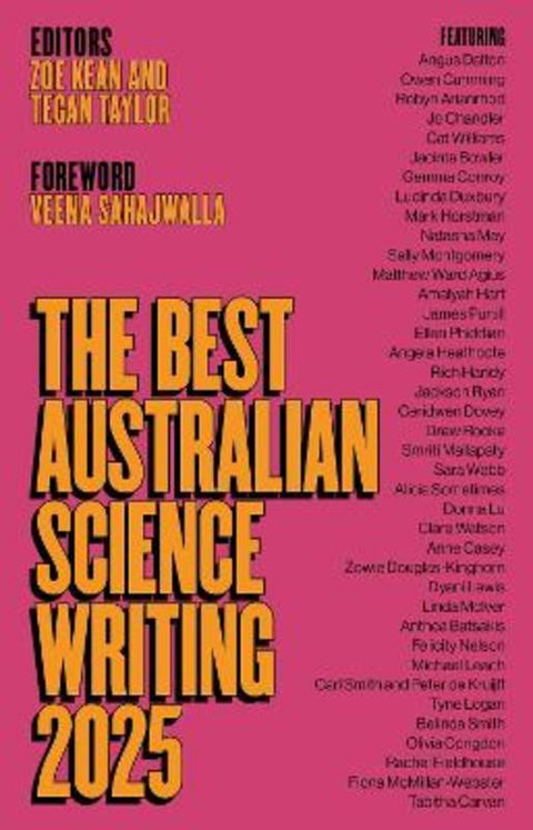 The Best Australian Science Writing 2025 by Zoe Kean - 9781761170508