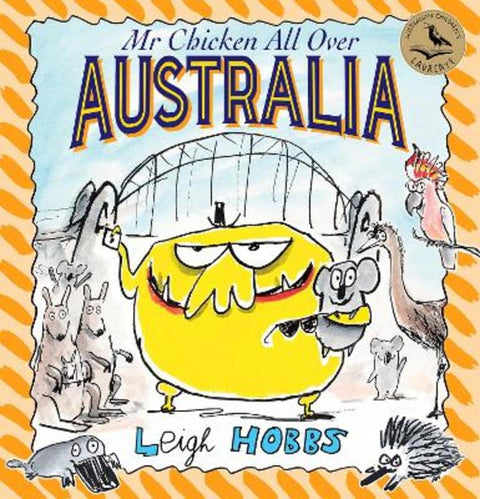 Mr Chicken All Over Australia by Leigh Hobbs - 9781761183195