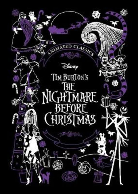 Tim Burton's The Nightmare Before Christas: Animated Classics (Disney) by Sally Morgan Children s author - 9781761200427