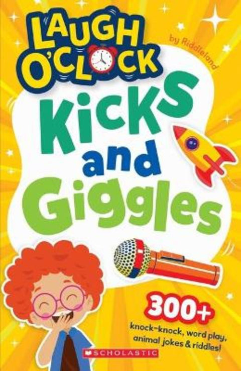 Laugh O'Clock: Kicks and Giggles (Would You Rather #2) from Riddleland - Harry Hartog gift idea