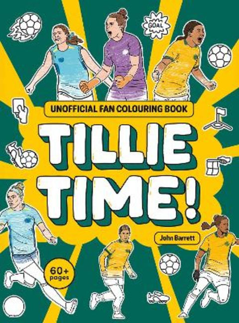 Tillie Time! Unofficial Fan Colouring Book from John Barrett - Harry Hartog gift idea