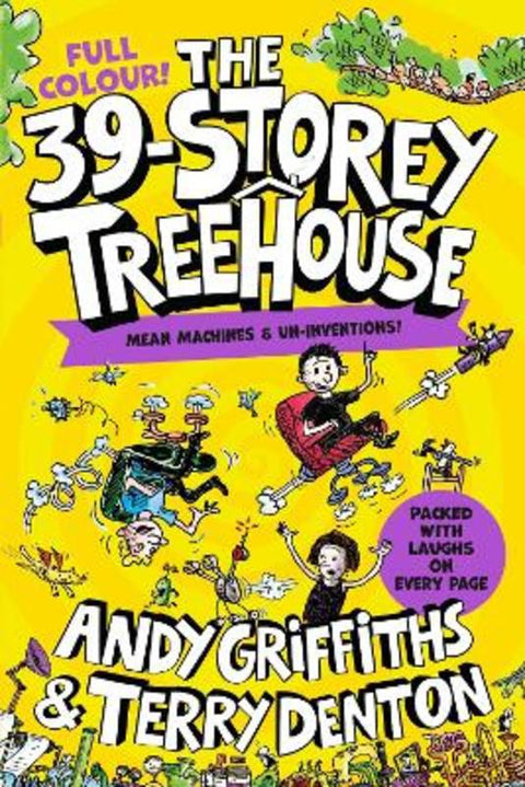 The 39-Storey Treehouse by Andy Griffiths - 9781761268274