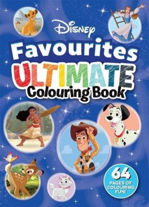 Disney Favourites: Ultimate Colouring Book - 9781761293948