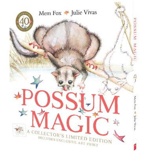 Possum Magic (Collector's Limited 40th Anniversary Edition with Art Print) by Mem Fox - 9781761297205