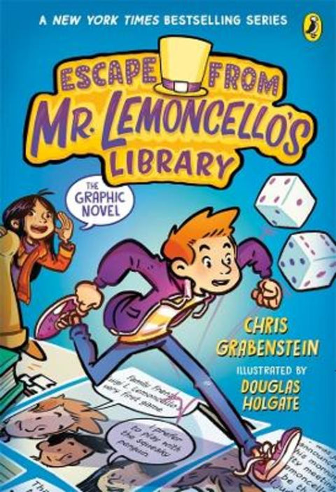 Escape from Mr Lemoncello's Library: The Graphic Novel by Chris Grabenstein - 9781761345685