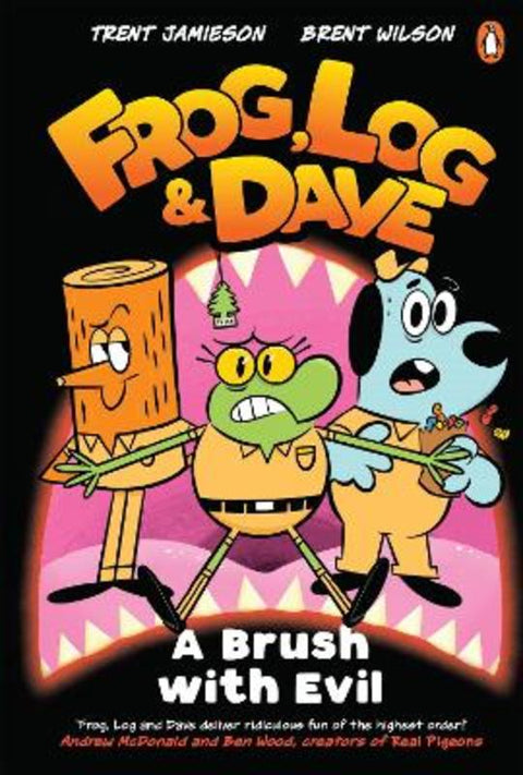 Frog, Log and Dave A Brush with Evil by Trent Jamieson - 9781761347085