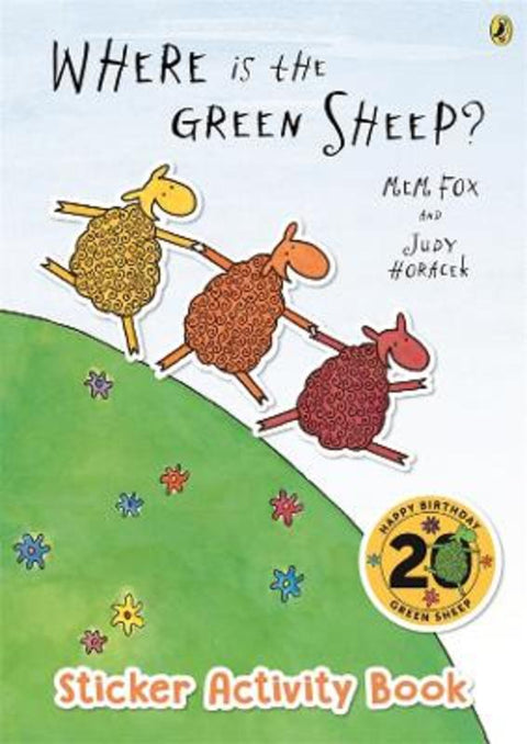 Where is the Green Sheep? Sticker Activity Book by Mem Fox - 9781761347825