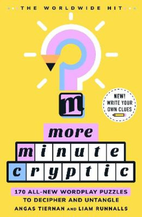 More Minute Cryptic from Liam Runnalls - Harry Hartog gift idea