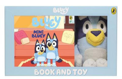 Bluey: Mini Bluey and Bluey Toy Box Set by Bluey - 9781761357381