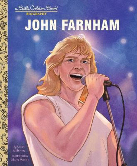John Farnham: A Little Golden Book Biography from Penguin Random House Australia - Harry Hartog gift idea
