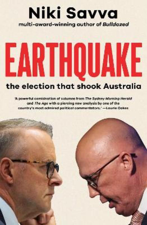 Earthquake by Niki Savva - 9781761381898