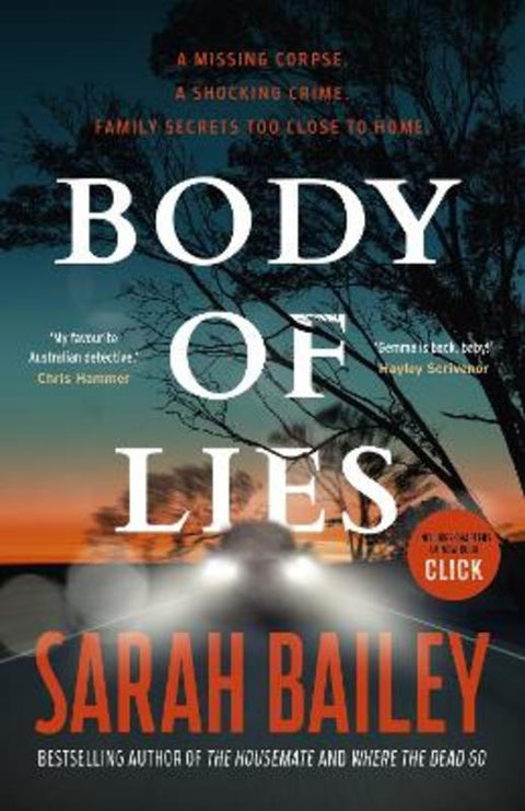 Body of Lies by Sarah Bailey - 9781761473746